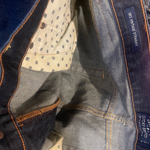 NWT LUCKY BRAND 361 vintage straight men’s jeans 40x30 - Picture 4 of 7